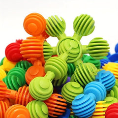 Sunflower DIY Building Blocks Toys 30pcs Educational Assembly Toys
