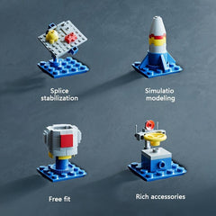 Space Exploration Building Kits Air And Space Port Models Space Building Blocks
