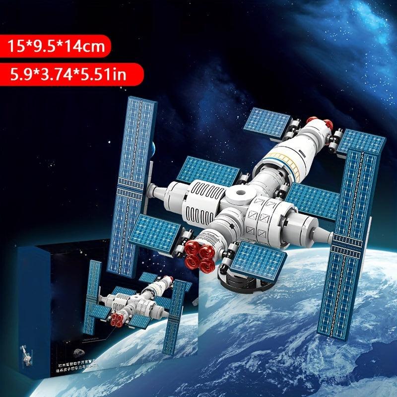 Space Exploration Building Kits Air And Space Port Models Space Building Blocks