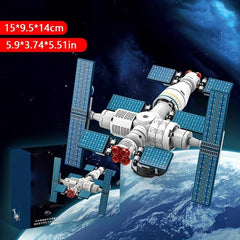 Space Exploration Building Kits Air And Space Port Models Space Building Blocks