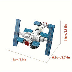 Space Exploration Building Kits Air And Space Port Models Space Building Blocks