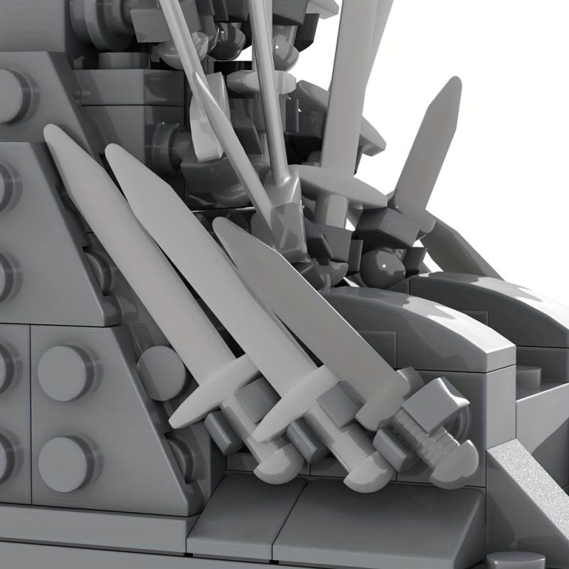 Movie Magic Throne Building Blocks Set