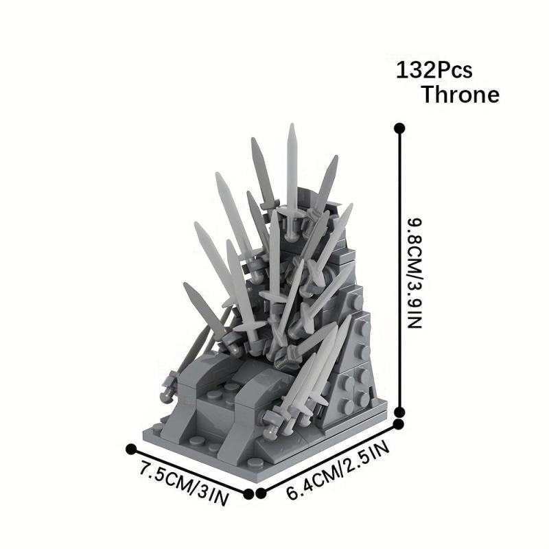 Movie Magic Throne Building Blocks Set