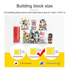 DIY Mini Bonsai Bouquet Building Blocks for Kids