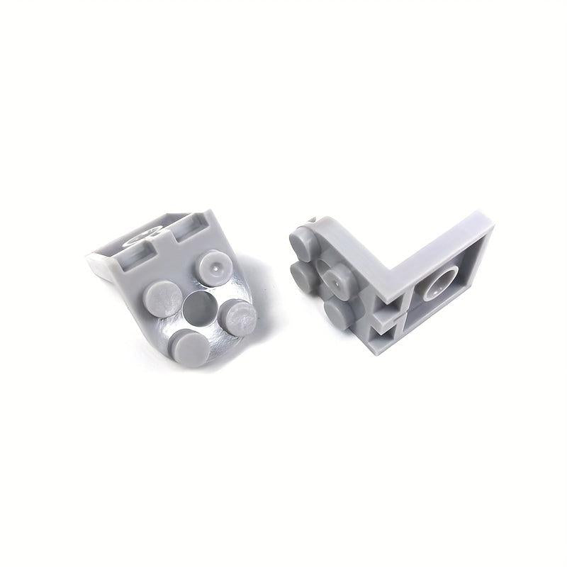 10pcs Right Angle Bracket Building Blocks Accessories Figure Standing Base