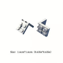10pcs Right Angle Bracket Building Blocks Accessories Figure Standing Base