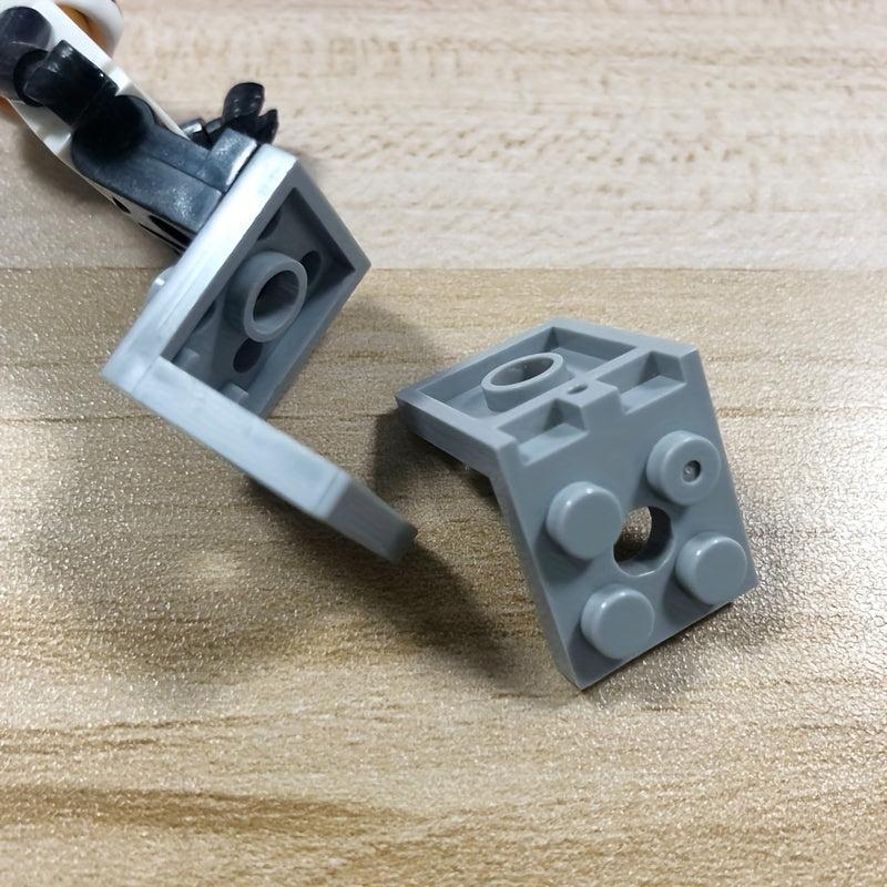 10pcs Right Angle Bracket Building Blocks Accessories Figure Standing Base