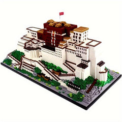 Palace Building Blocks High Difficult Large Assembly Educational Toys