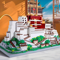 Palace Building Blocks High Difficult Large Assembly Educational Toys