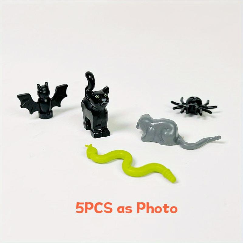 Halloween Pumpkin Head Tombstone Blocks Decoration Toys
