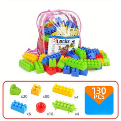 Building Blocks Educational DIY Assembly Toy Birthday Christmas