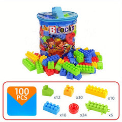 Building Blocks Educational DIY Assembly Toy Birthday Christmas