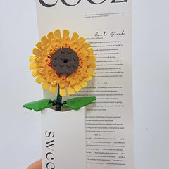 1pc Flower Bouquet Sunflower Building Blocks DIY Decoration Flowers Toys