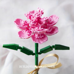 1pc Flower Bouquet Building Blocks Home Decor Birthday