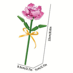 1pc Flower Bouquet Building Blocks Home Decor Birthday
