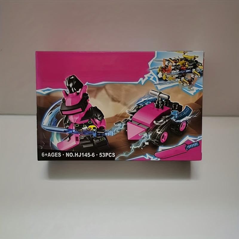 Educational Building Blocks Toys - 8 Styles Battle Cars Models