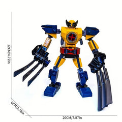141pcs Mecha Model Building Blocks Kids Educational Toy