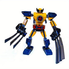 141pcs Mecha Model Building Blocks Kids Educational Toy