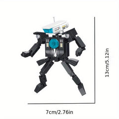 Surveillance Man Sound Man Toilet Stereo TV Monitor Building Blocks