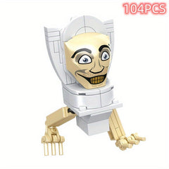 Surveillance Man Sound Man Toilet Stereo TV Monitor Building Blocks