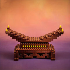 Magic Anime Building Blocks Weapon Scabbard Bricks Toy Gift