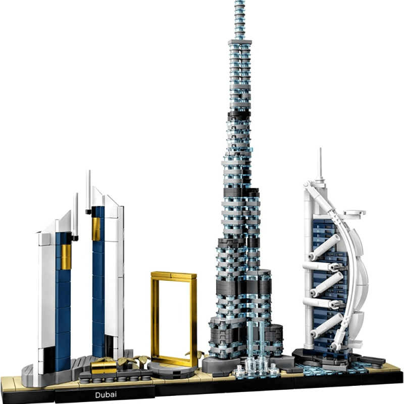LEGO Architecture Dubai Skyline Building Kit 740 Pieces