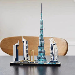 LEGO Architecture Dubai Skyline Building Kit 740 Pieces