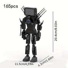 Dark Sound Man TV Man Toilet Man Building Blocks Toys Gift