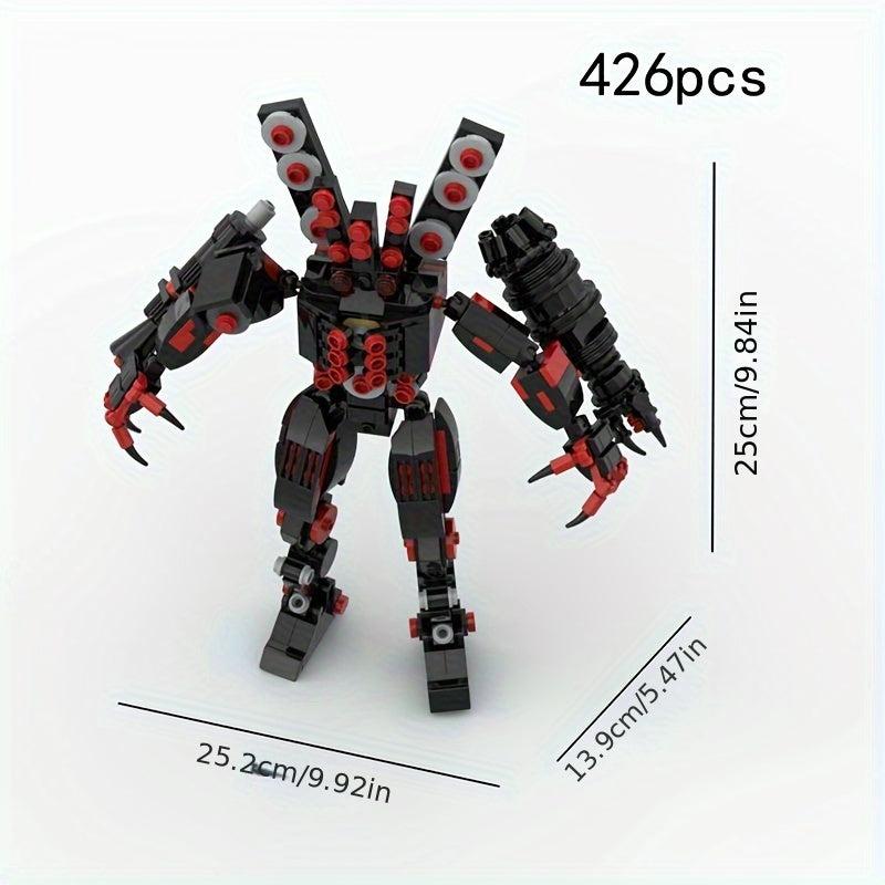 Dark Sound Man TV Man Toilet Man Building Blocks Toys Gift