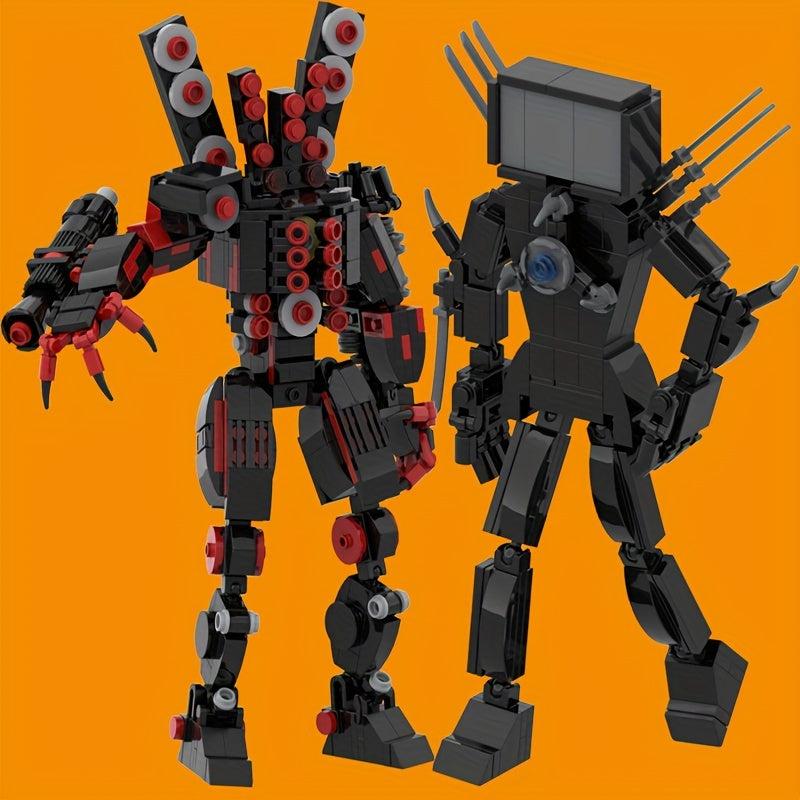 Dark Sound Man TV Man Toilet Man Building Blocks Toys Gift