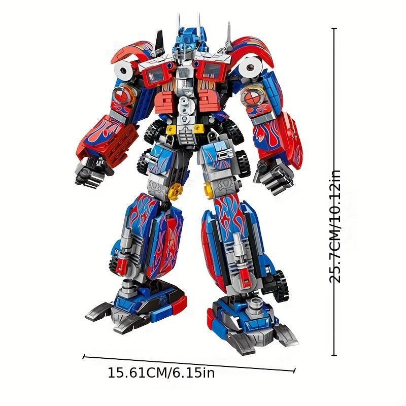Classic Robot Car Building Blocks Transformable Module Kids Puzzle Toys