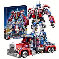 Classic Robot Car Building Blocks Transformable Module Kids Puzzle Toys