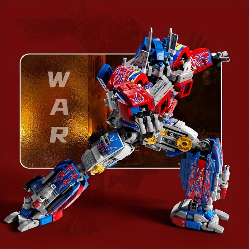 Classic Robot Car Building Blocks Transformable Module Kids Puzzle Toys