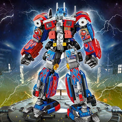 Classic Robot Car Building Blocks Transformable Module Kids Puzzle Toys