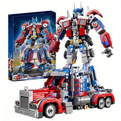 Classic Robot Car Building Blocks Transformable Module Kids Puzzle Toys