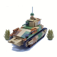 Military Tank Construction Toy Puzzle Model Toy for Boys