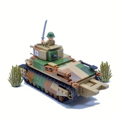 Military Tank Construction Toy Puzzle Model Toy for Boys