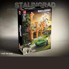 Heroes And Generals Military Battlefield Assembled Educational Toy