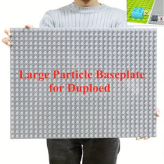 Large Size Base Plate Right Angle Building Blocks 51x38 Compatible Animals Toys