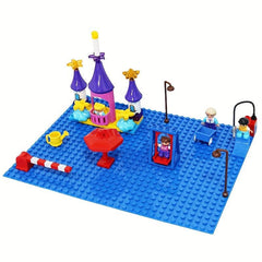 Large Size Base Plate Right Angle Building Blocks 51x38 Compatible Animals Toys