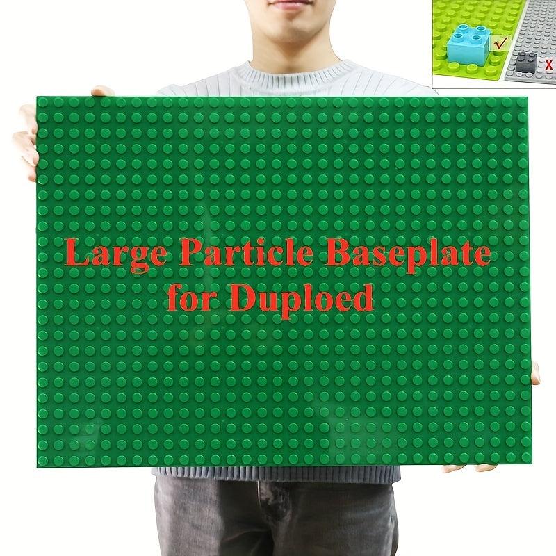Large Size Base Plate Right Angle Building Blocks 51x38 Compatible Animals Toys
