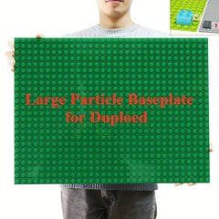 Large Size Base Plate Right Angle Building Blocks 51x38 Compatible Animals Toys