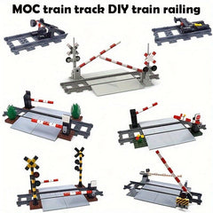 Building Blocks Train Tracks Urban Scenes Street Scenes DIY Simulations