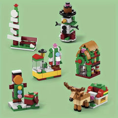 Santa Claus Blocks Assembly Toy Set for Kids