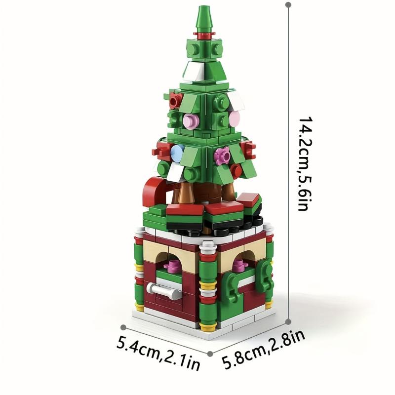 Santa Claus Blocks Assembly Toy Set for Kids
