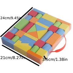 38pcs Foam Building Blocks Soft Toy For Kids