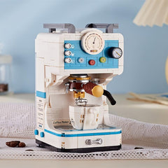 Micro Mini Blocks Coffee Machine Building Set 663 Piece Toy