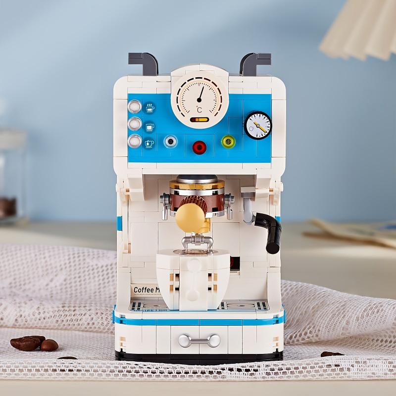 Micro Mini Blocks Coffee Machine Building Set 663 Piece Toy