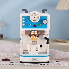 Micro Mini Blocks Coffee Machine Building Set 663 Piece Toy