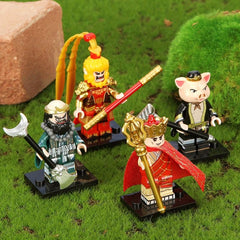 Monks & Monster Minifigures Building Blocks Toys